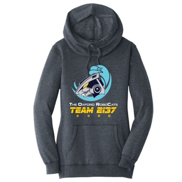 Team 2137 ladies cowl neck hoodie