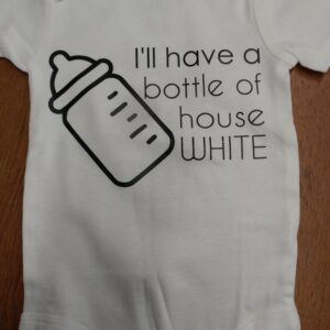 I'll have a bottle of house white