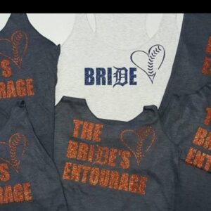 Bachelorette Baseball Tank Top